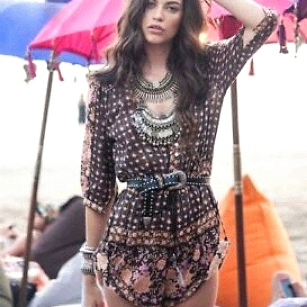 Spell & the Gypsy Collective Cactus Rose Romper